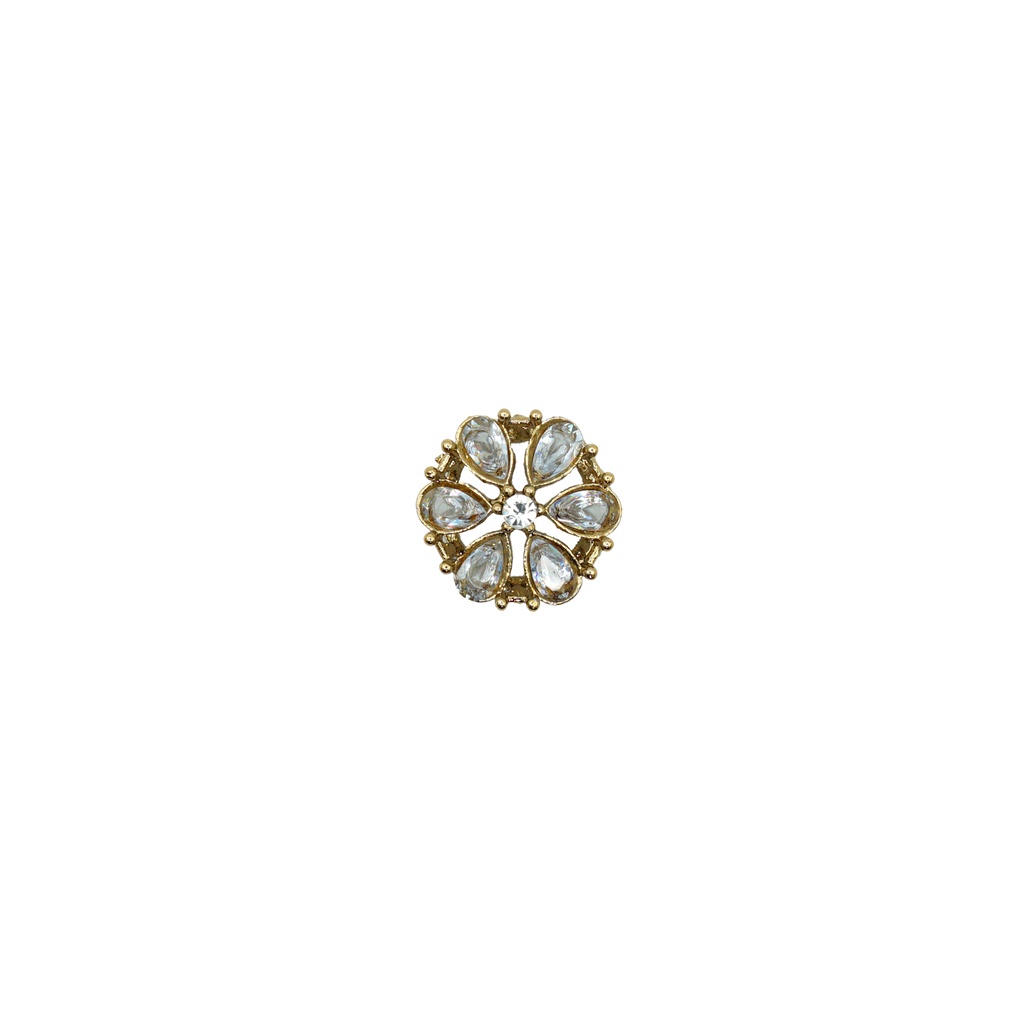Fancy Kundan Button | Button Corner